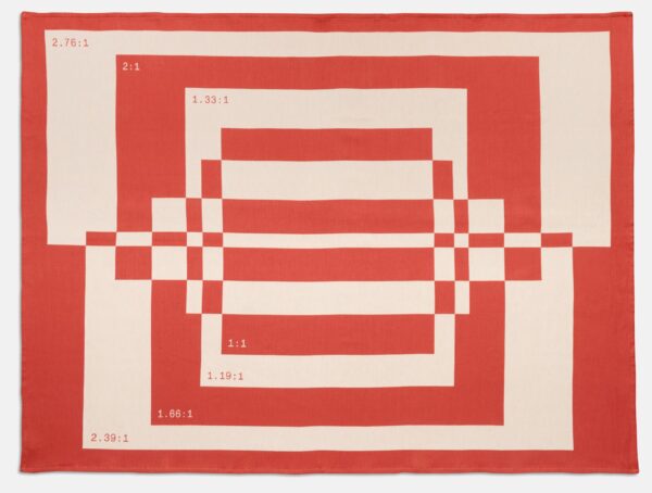 Red Aspect Ratio Blanket - Image 2